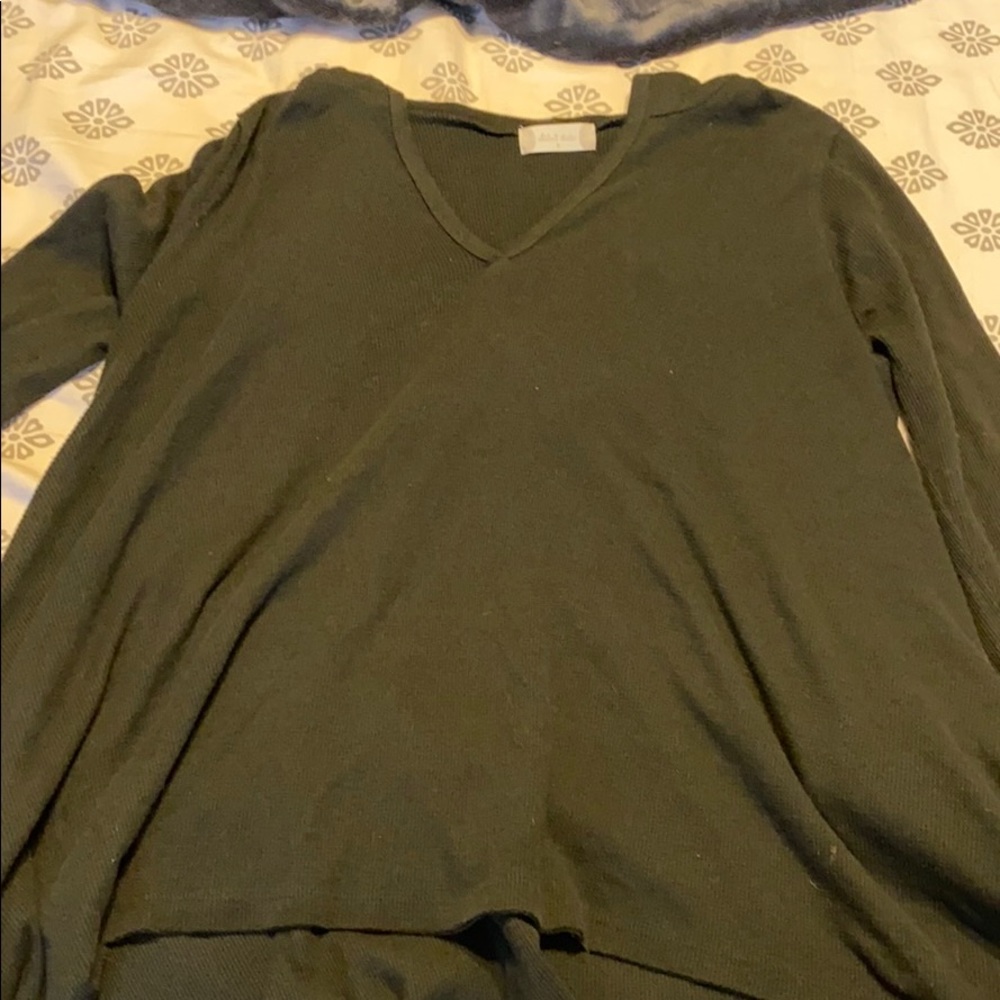 army green pullover